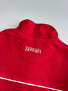 Ferrari Red Quarter-Zip Fleece with Reflective Piping (Xl)