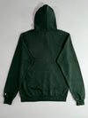 Champion Authentic Hoodie Forest Green, Eco Fleece Pullover (S)