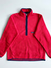 Vintage Patagonia Synchilla Red Half-Zip Fleece Pullover (M)