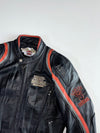 Harley-Davidson American Legend Black Leather Racing Jacket Padded (L)