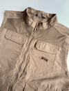 AVOQ Utility Mesh Vest – Olive Khaki Multi-Pocket Fishing Vest (L)