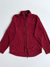 Jack Wolfskin Burgundy Full-Zip Fleece Jacket – Size (XL)