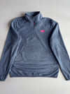 The North Face | Quarter-Zip Fleece Pullover | Grey Women’s) (M)