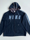 Nike Spellout Full-Zip Hoodie – Navy/Blue (Xl)
