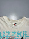 Fuzzkill | Surf Rock Graphic Band Tee | Off-White (L)