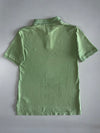 Polo Ralph Lauren Custom Fit Pique Polo Shirt — Mint Green with Pink Pony (S)