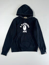 BAPE | Black College Logo Hoodie | (S/M)