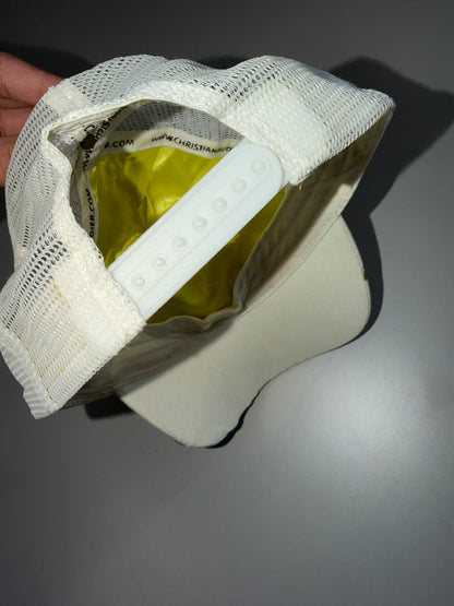 ZAuthentic Ed Hardy Skull & Panther Rhinestone Trucker Cap (Adjustable Fit)