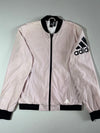 Adidas Full-Zip Bomber Jacket – Dusty Pink/Black (S)
