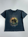 Seven Sisters “The Rebelles” 1995 World Tour Retro Graphic Acid Wash Navy T-Shirt (M)