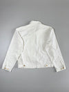 Polo Ralph Lauren White Cotton Harrington Jacket — (L)