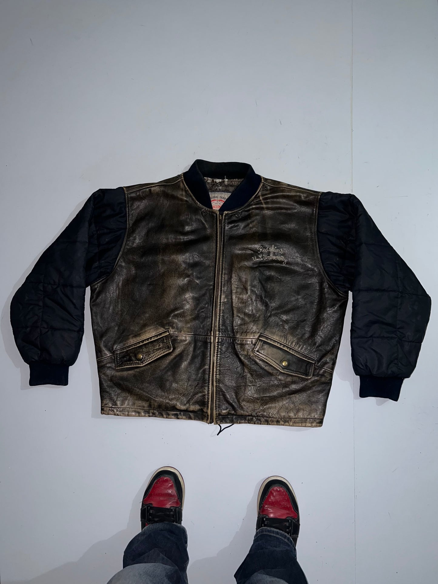 !Super Premium Original Leather + Polyester Arms (RARE) (2XL/3XL)