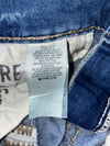 True Religion Flap Pocket Faded Straight Jeans (W:34) (L:43)