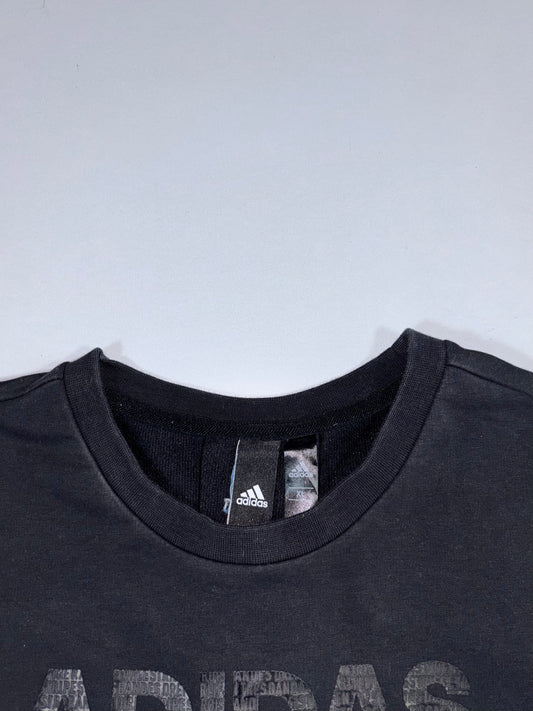 Adidas Off-White Zip-Up Windbreaker Jacket (S)