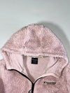 Discovery Expedition Pink Sherpa Fleece Hooded Full-Zip Jacket (S)