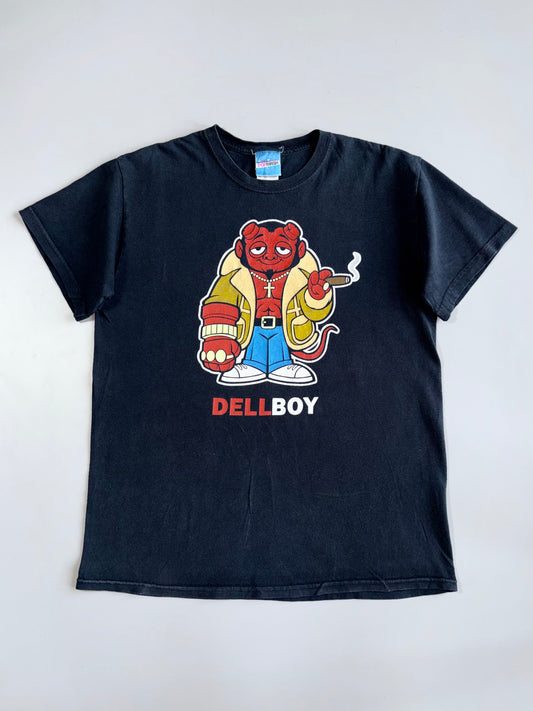 Vintage Bally Boy Graphic Printed T-Shirt (M)
