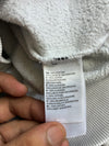 The North Face White Hoodie – Embroidered Half Dome Logo – (L)