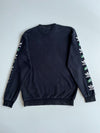 Adidas Originals Mint Chewing Gum Graphic Black Sweatshirt – (M)