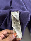 Burberry London | Purple Wool V-Neck Knit Sweater | (S)