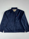 Burberry London Navy Harrington Jacket (Nova Check Lining) (XL/2XL)