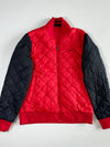 Nike Reversible Varsity Bomber Jacket – Red/Black Quilted (L)