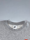 Nike Grey Multi-Swoosh Embroidered Crewneck Sweatshirt Size (L)