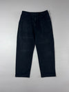 GAP Essential Black Khaki Relaxed Taper Pants (W:32) (L:38)