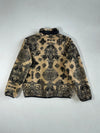 Carhartt WIP Jacquard Sherpa Fleece Jacket – Beige/Black (S)