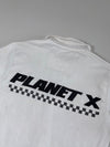 Planet X Cycling Team Full Zip Track Jacket – White, (M)
