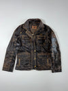 Timezone  Brown Field Jacket – Four Pocket Brass women’s Hardware | (XS/S)