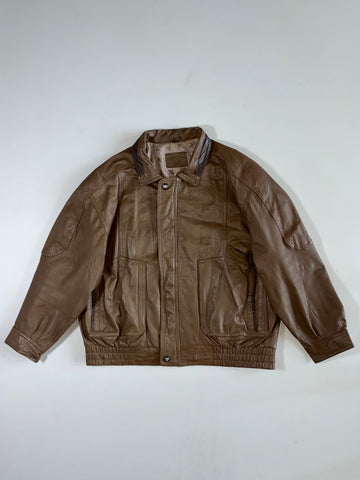 Vintage Premium Original Leather Jacket (XL)
