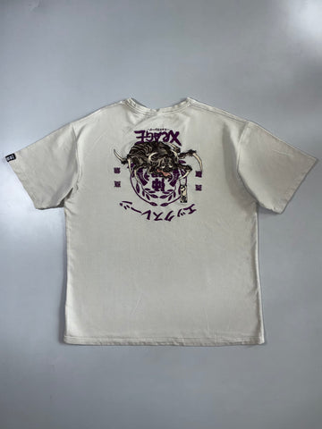 Xrage | Japanese Crest Graphic Tee | Cream (XL)