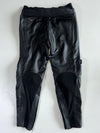 Spool Vintage Black Leather Motorcycle Racing Pants (W:36|L:40)