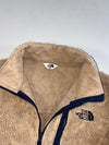 The North Face Sherpa Fleece Full-Zip Jacket with Patches (L)