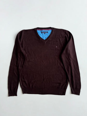 Tommy Hilfiger V-Neck Knit Sweater (M)