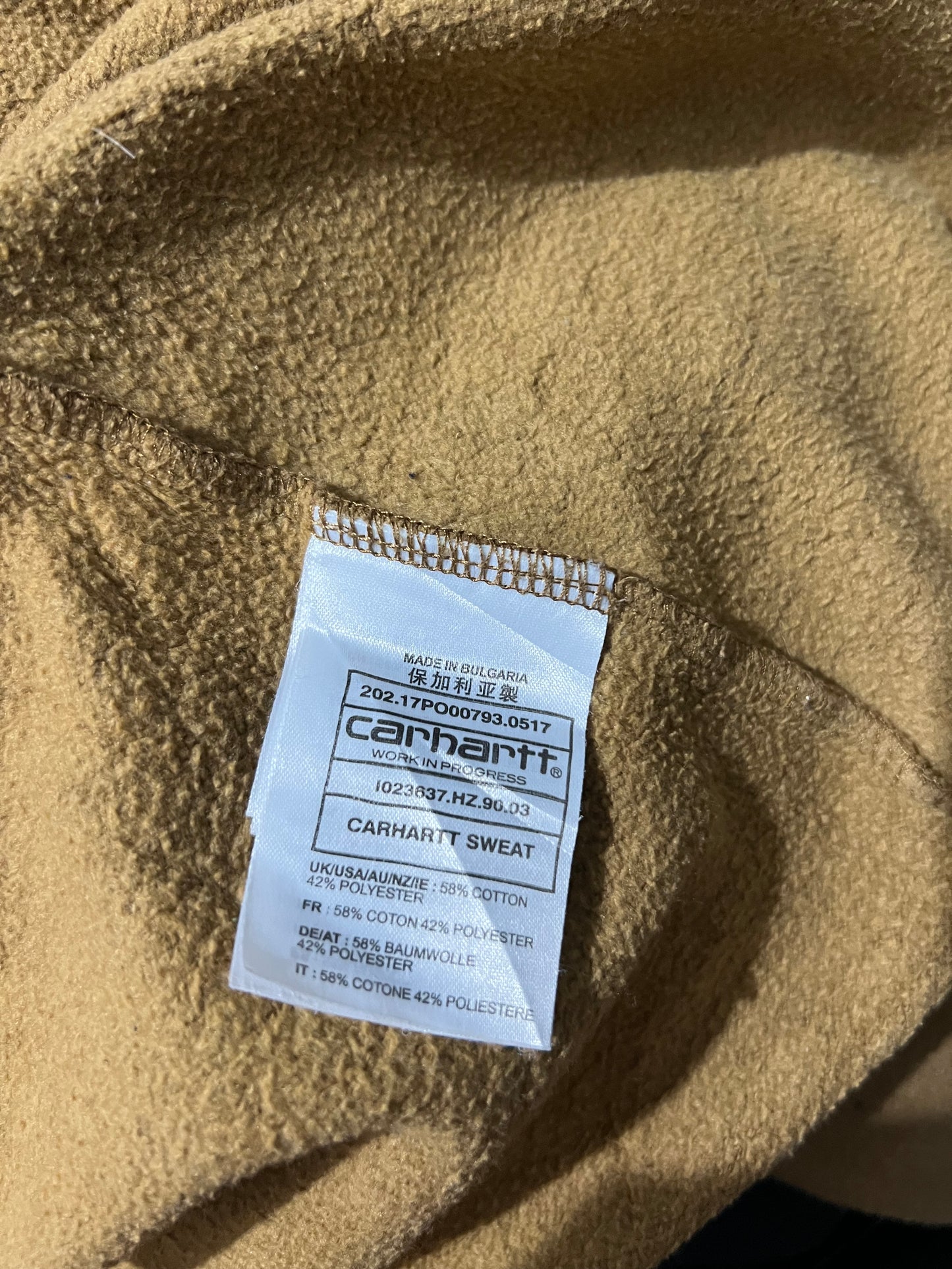 !                                                                                                                                                                        Carhartt Original Sweatshirt (RARE) (XL)