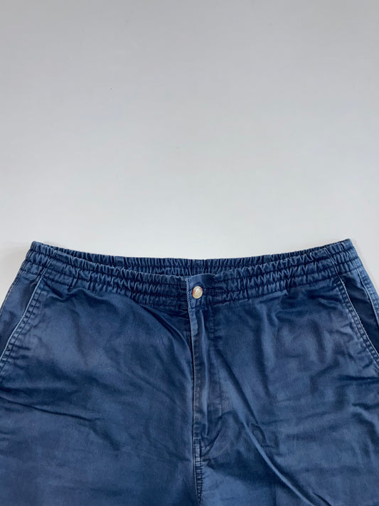 Polo Ralph Lauren Navy Chino Shorts Elastic (W:34|L:17)