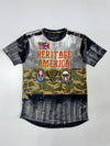 Heritage America Military Patch Graphic Tee (L)