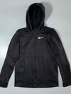 Nike Therma-Fit Black Fleece-Lined Zip-Up Hoodie (S/M)