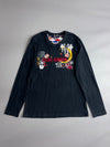 Big Train | Lucky Goldfish Embroidered Long Sleeve Tee (L)