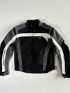 AXO Racing Dept. Grey-Black Moto Jacket Padded (M)