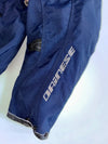Vintage Dainese Touring Navy Cargo Motorcycle Jacket – Multi-Pocket, Reflective Stripe (PADDED) (XL)