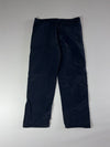 Vintage 90s Adidas "3" Fleece-Lined Track Pants (W:38) (L:41)
