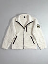 Topten Sherpa Jacket Off-White "Colorado Mountain Valley" Patch (M)