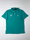 Polo Ralph Lauren Teal Graphic Polo Shirt (L)
