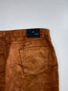 Pierre Cardin Premium Original Sued Leather Pant (W:36:L:45)