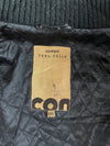 Vintage Conbipel Black Leather Bomber Jacket (S)