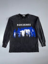 Vancarhell” Vintage-Wash Graphic Long Sleeve Tee – Black (XL)