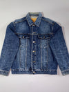 A&D Aero Drome Jeans | Washed Denim Trucker Jacket | (M)