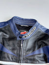 Alpinestars x Troy Lee Designs Vintage Moto Racing Leather Jacket / Original CE Protectors (L)